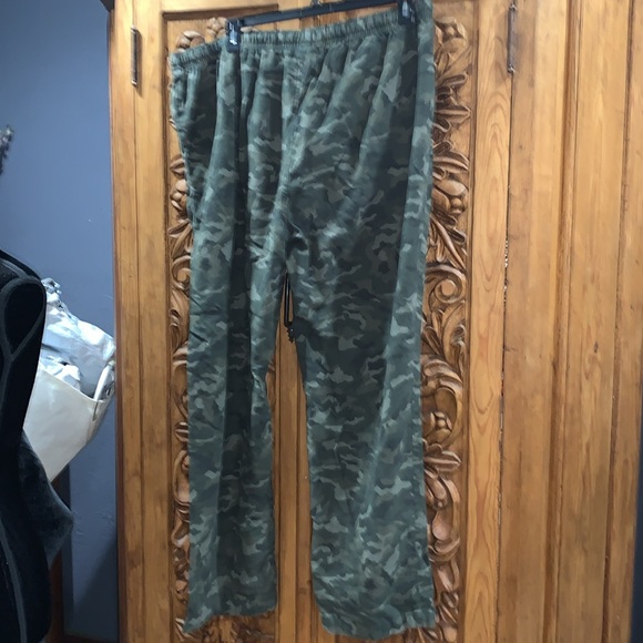 EUC Eddie Bauer camo flannel pj pants 2XL Tall - Picture 4 of 6